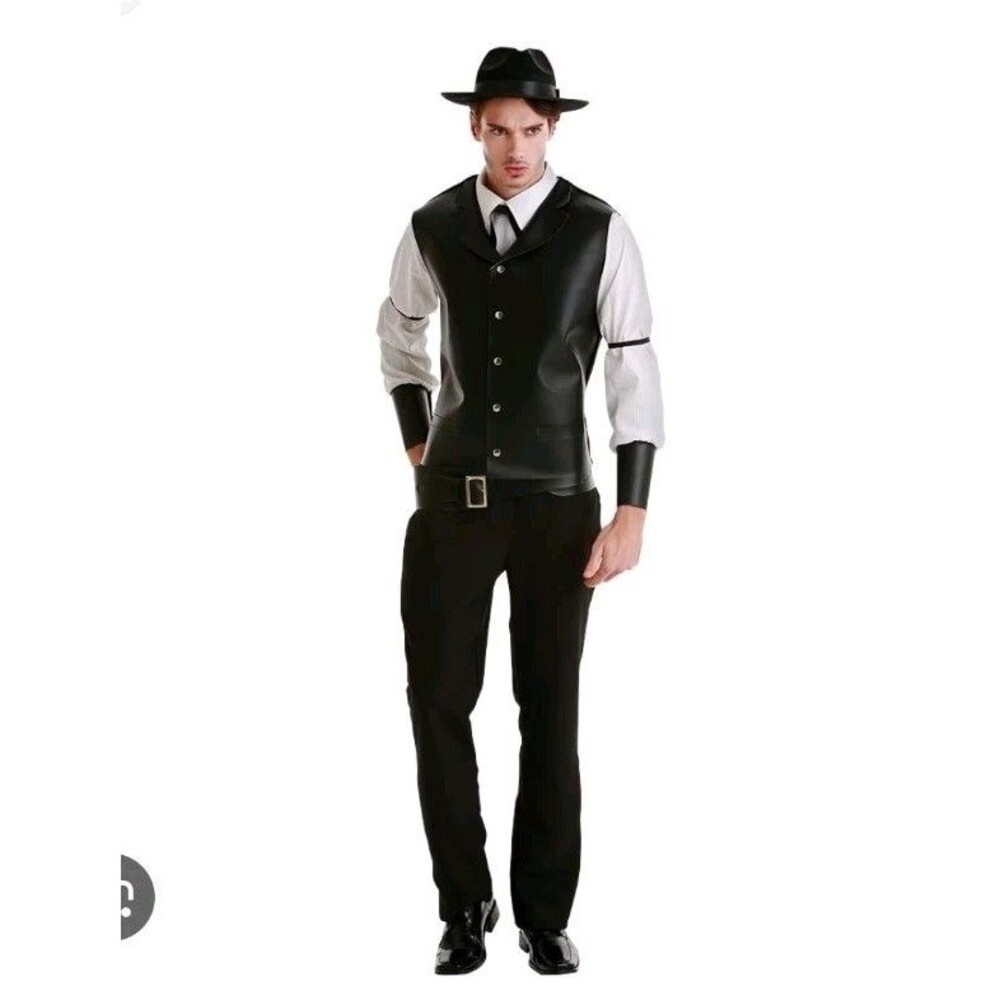 Daring Desperado Hauntlook Halloween Costume Size M Western Gunslinger